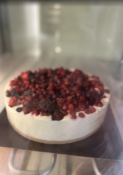 Cheesecake aux fruits rouges